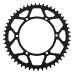 Supersprox Rear Steel Sprocket Black 50T for Kawasaki 125KX 82-05 RFE-460-50-BLK Supersprox Rear Steel Sprocket Black 50T for Kawasaki 125KX 82-05 RFE-460-50-BLK