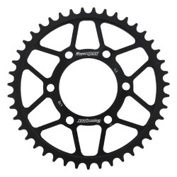 Supersprox Rear Steel Sprocket Black for Aftermarket Wheels Carrozzeria 520