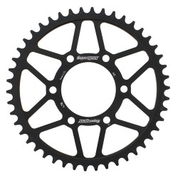 Supersprox Steel Sprocket Black 46T-RFE-478-46-BLK for Kawasaki ER-6N 09 10
