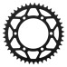 Supersprox Rear Steel Sprocket Black 43T for Kawasaki Ninja 600 ZX 600A 1985-1987 Supersprox Rear Steel Sprocket Black 43T for Kawasaki Ninja 600 ZX 600A 1985-1987