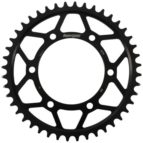 Supersprox Steel Sprocket Black 44T-RFE-479-44-BLK for Yamaha FZS 1000 S 01-15