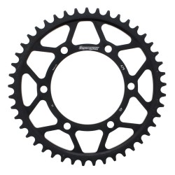 Supersprox Steel Sprocket Black 45T-RFE-479-45-BLK for Yamaha FZ6 2004-2009