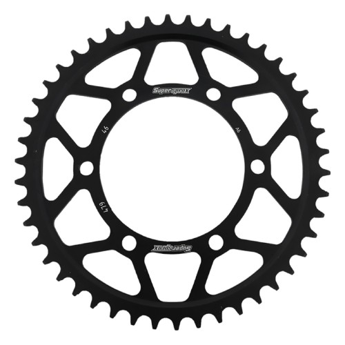 Supersprox Rear Steel Sprocket Black 46T for Kawasaki Ninja 600 RFE-479-46-BLK