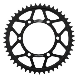Supersprox Rear Steel Sprocket Black 47T for Kawasaki Ninja 600 ZX 600A 1985-1987