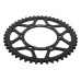 Supersprox Rear Steel Sprocket Black 47T for Kawasaki Ninja 600 ZX 600A 1985-1987 Supersprox Rear Steel Sprocket Black 47T for Kawasaki Ninja 600 ZX 600A 1985-1987