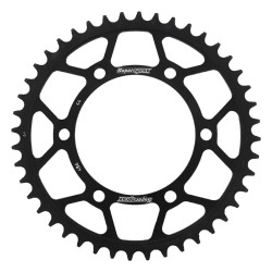 Supersprox Rear Steel Sprocket Black 44T for Honda TRX 200 D 1990-1997,200 TRX 1990-1997