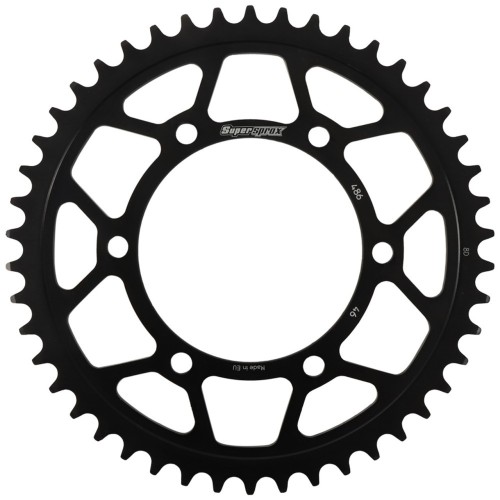 Supersprox Steel Sprocket Black 46T-RFE-486-46-BLK for Suzuki GSX-R1000 ABS 2017