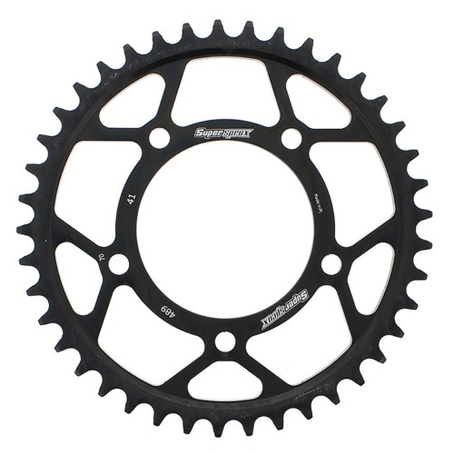 Supersprox Steel Sprocket Black 41T-RFE-489-41-BLK for Kawasaki ZX14R 06-18