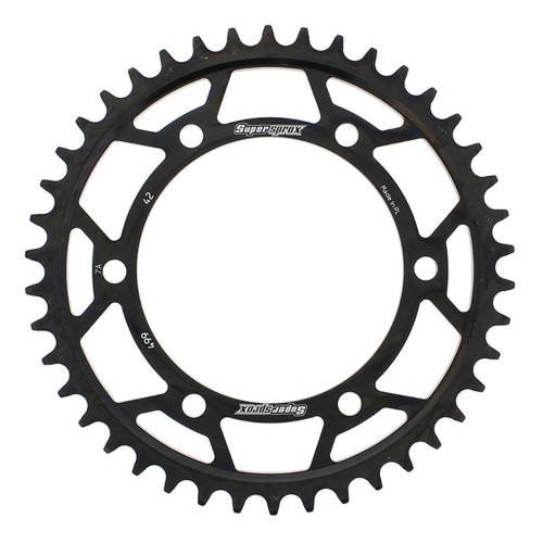 Supersprox Steel Sprocket Black 42T-RFE-499-42-BLK for Suzuki GSXR750 96 97