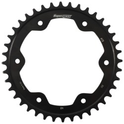 Supersprox Steel Sprocket Black 40T-RFE-613-40-BLK for KTM Super Duke R 1290