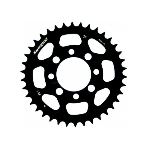 Steel Sprocket Blk for Kawasaki KLX 110 2002-2020 Dirt Bikes RFE-801-38-BLK