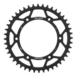 Supersprox Steel Sprocket Black 44T-RFE-808-44-BLK for Suzuki DR250 1990-1993