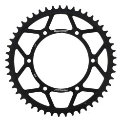 Supersprox Rear Steel Sprocket Black 49T for Kawasaki 250 DR 1990-1993, 400 KLX R 03