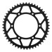 Supersprox Rear Steel Sprocket Black 49T for Kawasaki 250 DR 1990-1993, 400 KLX R 03 Supersprox Rear Steel Sprocket Black 49T for Kawasaki 250 DR 1990-1993, 400 KLX R 03