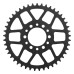 Supersprox Black Steel Sprocket 45T for Suzuki DR 200 SE 96-16, DT 125 17 Supersprox Black Steel Sprocket 45T for Suzuki DR 200 SE 96-16, DT 125 17