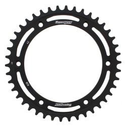 Supersprox Steel Sprocket Black 42T-RFE-828-42-BLK for Suzuki DR650SE 1990-1995