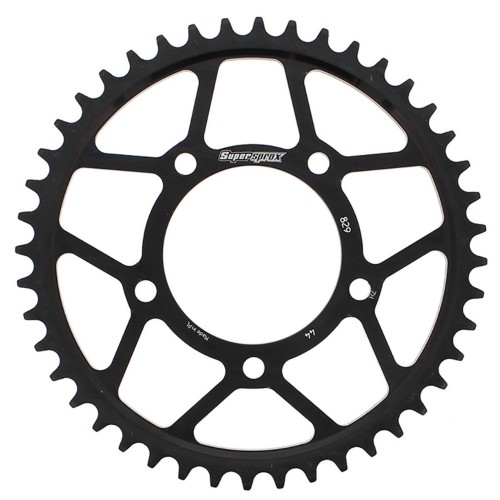 Supersprox Steel Sprocket Black 44T-RFE-829-44-BLK for Suzuki GSX600F Katana