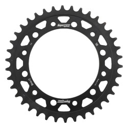 Supersprox Black Steel Sprocket 38T for Honda CB 300 F 2015-2017 RFE-8462-38-BLK