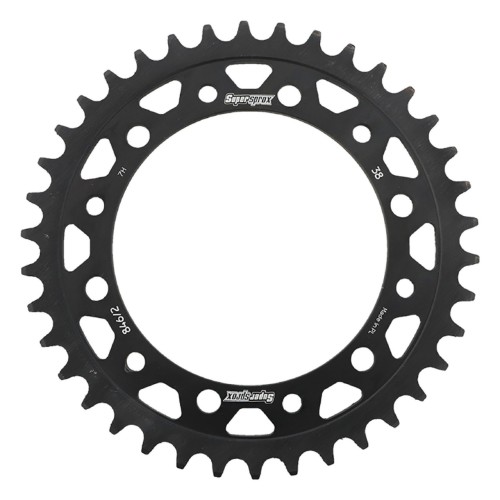 Supersprox Black Steel Sprocket 38T for Honda CB 300 F 2015-2017 RFE-8462-38-BLK