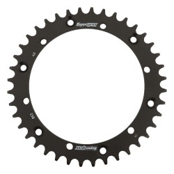 Supersprox Rear Steel Sprocket Black 40T for Yamaha 200 WR R 92 RFE-853-40-BLK