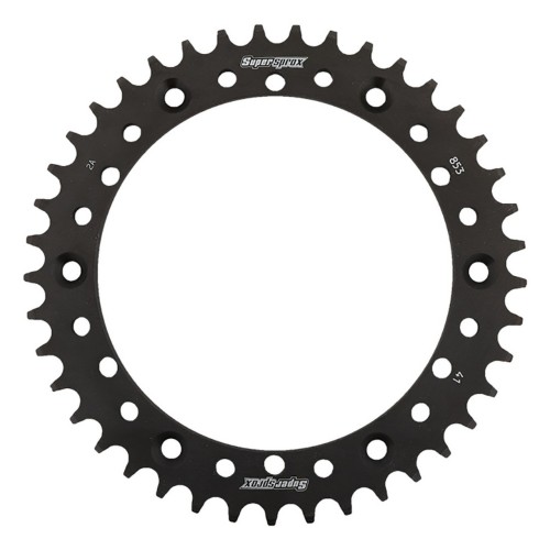 Supersprox Steel Sprocket Black 41T-RFE-853-41-BLK for Yamaha WR200 92