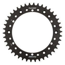 Supersprox Steel Sprocket Black 42T-RFE-853-42-BLK for Yamaha WR200 92
