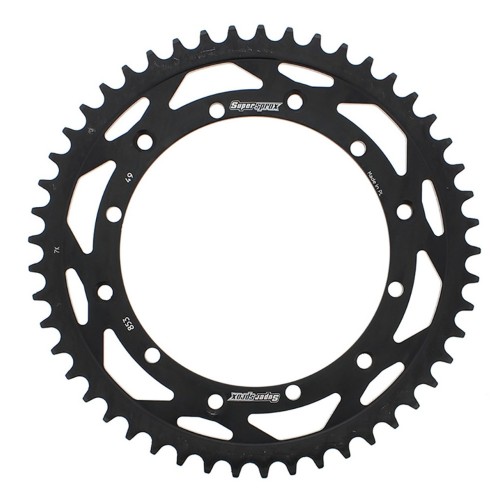 Supersprox Steel Sprocket Black 49T-RFE-853-49-BLK for Yamaha TT350 86 87
