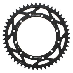 Supersprox Steel Sprocket Black 50T-RFE-853-50-BLK for Yamaha TT350 86 87