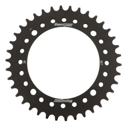RFE-857-38-BLK Supersprox Rear Steel Sprocket Black 38T for Yamaha 125 DT 2017-2018