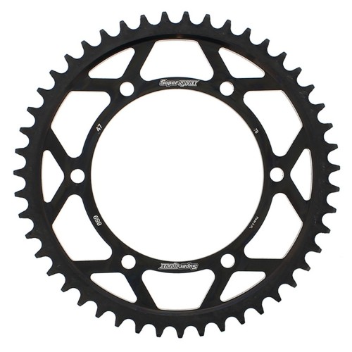 Supersprox Steel Sprocket Black 47T-RFE-859-47-BLK for Yamaha FJ1200 91-93
