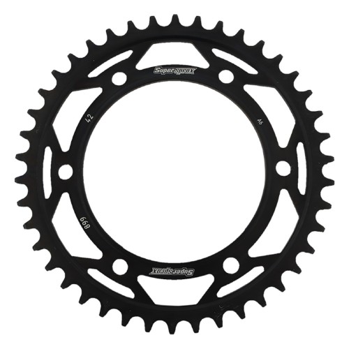 Supersprox Rear Steel Sprocket Black 42T for KTM 1190 Adventure 2014-2016
