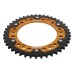Supersprox - Steel & Aluminum Gold Stealth sprocket, 43T, Chain Size 530, RST-1306-43-GLD Supersprox - Steel & Aluminum Gold Stealth sprocket, 43T, Chain Size 530, RST-1306-43-GLD