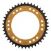 Supersprox - Steel & Aluminum Gold Stealth sprocket, 42T, Chain Size 525, RST-1307-42-GLD Supersprox - Steel & Aluminum Gold Stealth sprocket, 42T, Chain Size 525, RST-1307-42-GLD