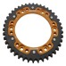 Supersprox - Steel & Aluminum Gold Stealth sprocket, 42T, Chain Size 525, RST-1307-42-GLD Supersprox - Steel & Aluminum Gold Stealth sprocket, 42T, Chain Size 525, RST-1307-42-GLD