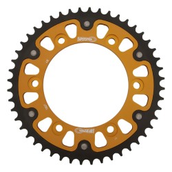 Supersprox - Steel & Aluminum Gold Stealth sprocket, 48T, Chain Size 525, RST-1307-48-GLD