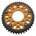 Supersprox - Steel & Aluminum Gold Stealth sprocket, 42T, Chain Size 530, RST-1334-42-GLD Supersprox - Steel & Aluminum Gold Stealth sprocket, 42T, Chain Size 530, RST-1334-42-GLD