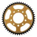 Supersprox - Steel & Aluminum Gold Stealth sprocket, 48T, Chain Size 530, RST-1334-48-GLD Supersprox - Steel & Aluminum Gold Stealth sprocket, 48T, Chain Size 530, RST-1334-48-GLD