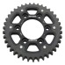 Supersprox - Steel & Aluminum Black Stealth sprocket, 39T, Chain Size 525, RST-1489-39-BLK Supersprox - Steel & Aluminum Black Stealth sprocket, 39T, Chain Size 525, RST-1489-39-BLK