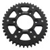 Supersprox - Steel & Aluminum Black Stealth sprocket, 41T, Chain Size 525, RST-1489-41-BLK Supersprox - Steel & Aluminum Black Stealth sprocket, 41T, Chain Size 525, RST-1489-41-BLK