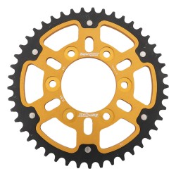 Supersprox - Steel & Aluminum Gold Stealth sprocket, 45T, Chain Size 525, RST-1489-45-GLD