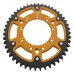 Supersprox - Steel & Aluminum Gold Stealth sprocket, 48T, Chain Size 520, RST-151-48-GLD Supersprox - Steel & Aluminum Gold Stealth sprocket, 48T, Chain Size 520, RST-151-48-GLD