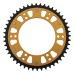 Supersprox - Steel & Aluminum Gold Stealth sprocket, 48T, Chain Size 520, RST-1512-48-GLD Supersprox - Steel & Aluminum Gold Stealth sprocket, 48T, Chain Size 520, RST-1512-48-GLD