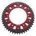 Supersprox - Steel & Aluminum Red Stealth sprocket, 48T, Chain Size 520, RST-1512-48-RED Supersprox - Steel & Aluminum Red Stealth sprocket, 48T, Chain Size 520, RST-1512-48-RED