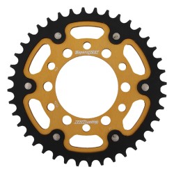 Supersprox - Steel & Aluminum Gold Stealth sprocket, 40T, Chain Size 530, RST-1524-40-GLD