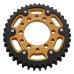 Supersprox - Steel & Aluminum Gold Stealth sprocket, 40T, Chain Size 530, RST-1524-40-GLD Supersprox - Steel & Aluminum Gold Stealth sprocket, 40T, Chain Size 530, RST-1524-40-GLD