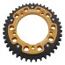 Supersprox - Steel & Aluminum Gold Stealth sprocket, 42T, Chain Size 525, RST-1792-42-GLD Supersprox - Steel & Aluminum Gold Stealth sprocket, 42T, Chain Size 525, RST-1792-42-GLD