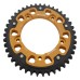 Supersprox - Steel & Aluminum Gold Stealth sprocket, 43T, Chain Size 525, RST-1792-43-GLD Supersprox - Steel & Aluminum Gold Stealth sprocket, 43T, Chain Size 525, RST-1792-43-GLD