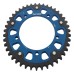 Supersprox - Steel & Aluminum Blue Stealth sprocket, 43T, Chain Size 520, RST-1793-43-BLU Supersprox - Steel & Aluminum Blue Stealth sprocket, 43T, Chain Size 520, RST-1793-43-BLU