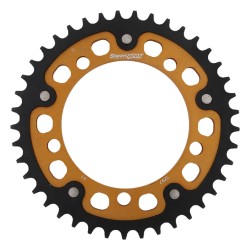 Supersprox - Steel & Aluminum Gold Stealth sprocket, 41T, Chain Size 530, RST-1797-41-GLD