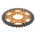 Supersprox - Steel & Aluminum Gold Stealth sprocket, 39T, Chain Size 520, RST-1826-39-GLD Supersprox - Steel & Aluminum Gold Stealth sprocket, 39T, Chain Size 520, RST-1826-39-GLD